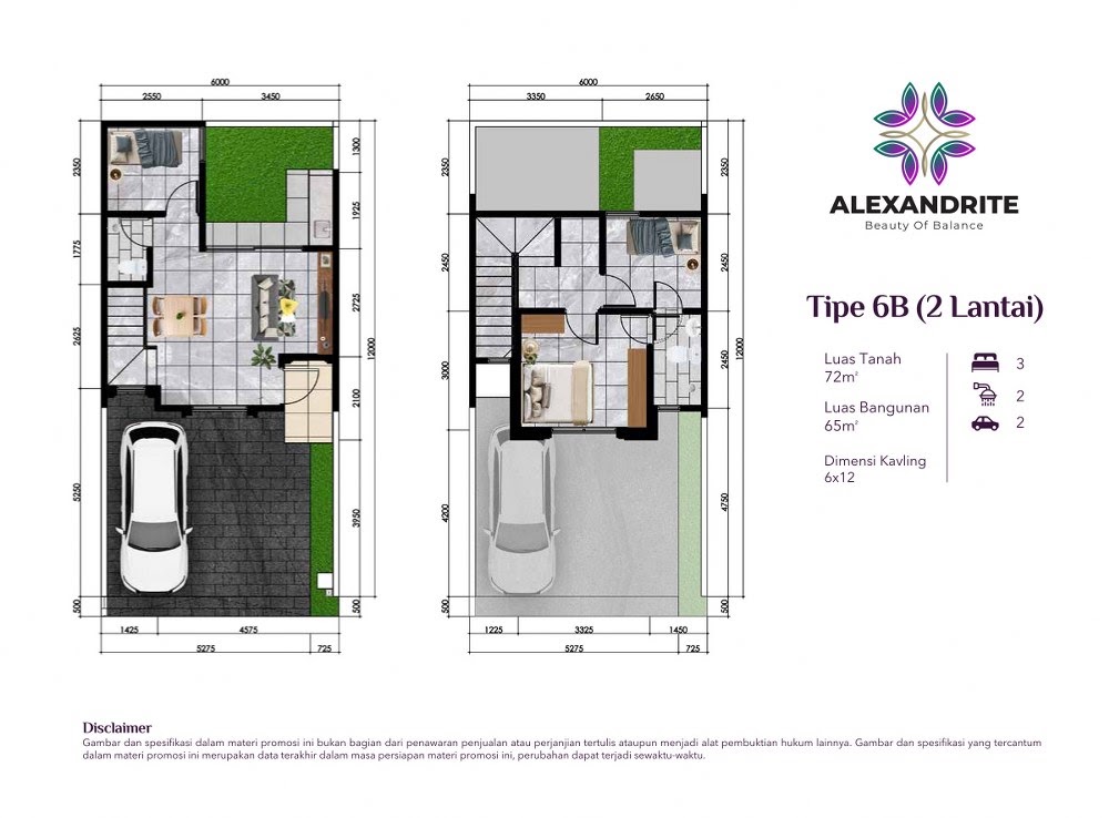 Rumah Type 6B Cluster Alexandrite Bekasi Timur, foto 2